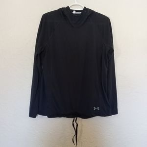 UNDER ARMOUR Threadborne Train Hoodie Black Size Large